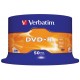 100 DVD -R VERBATIM vergini16X Advanced Azo dvdr 4.7 GB 